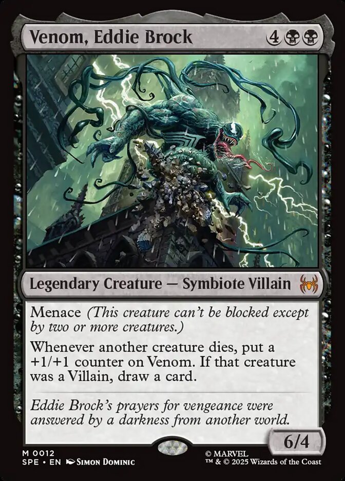 SPE 012 Venom, Eddie Brock M