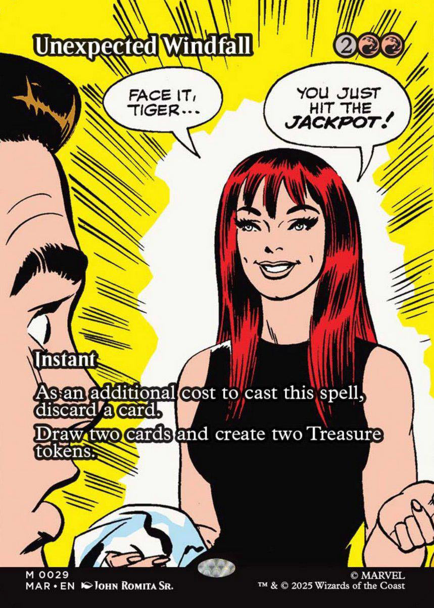 MAR 029 Unexpected Windfall M