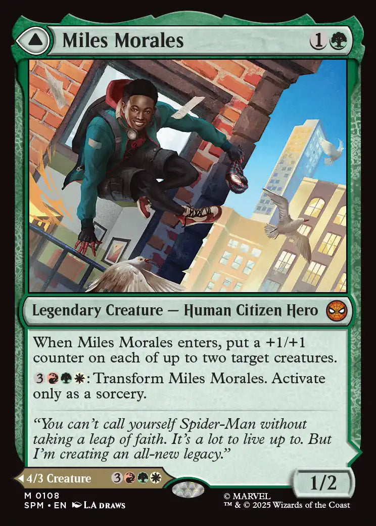 [Foil] SPM 108 Miles Morales M