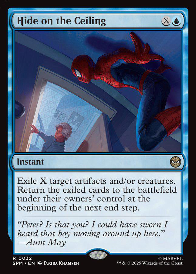 [Foil] SPM 032 Hide on the Ceiling R
