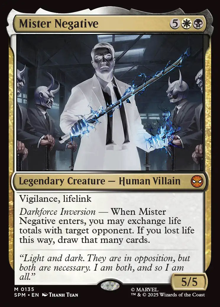 [Foil] SPM 135 Mister Negative M