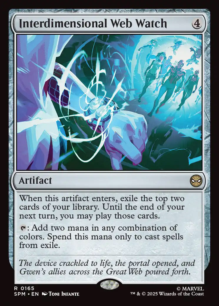 [Foil] SPM 165 Interdimensional Web Watch R