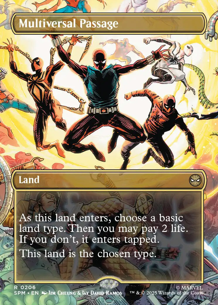 [Foil] SPM 206 Multiversal Passage (0206 - Borderless) R