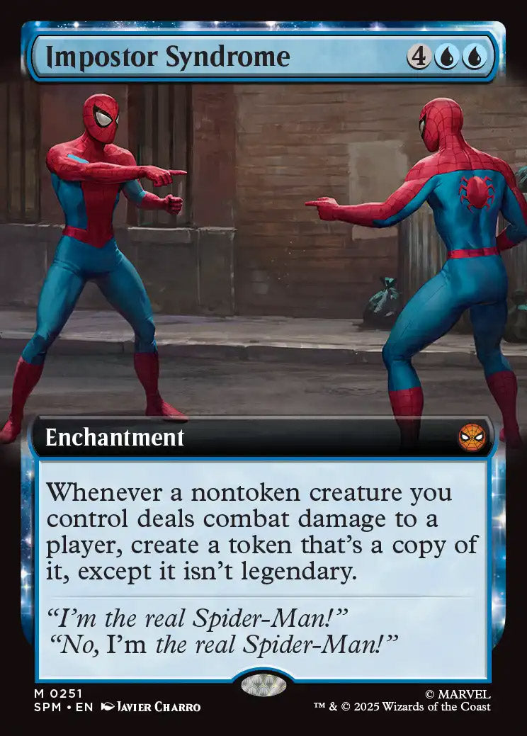 [Foil] SPM 251 Impostor Syndrome (0251 - Extended Art) M