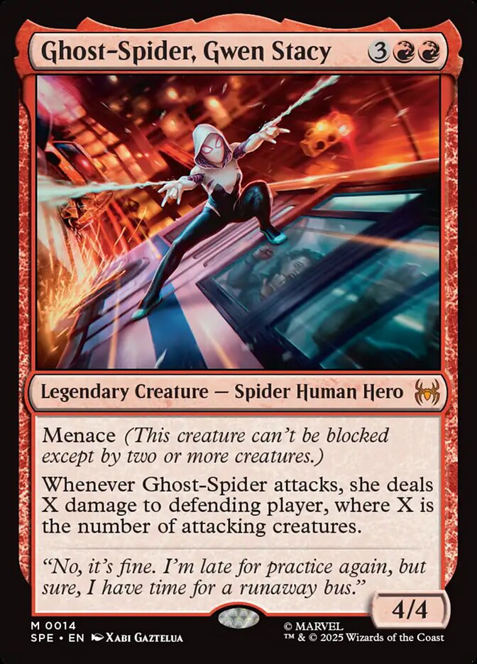 [Foil] SPE 014 Ghost-Spider, Gwen Stacy M