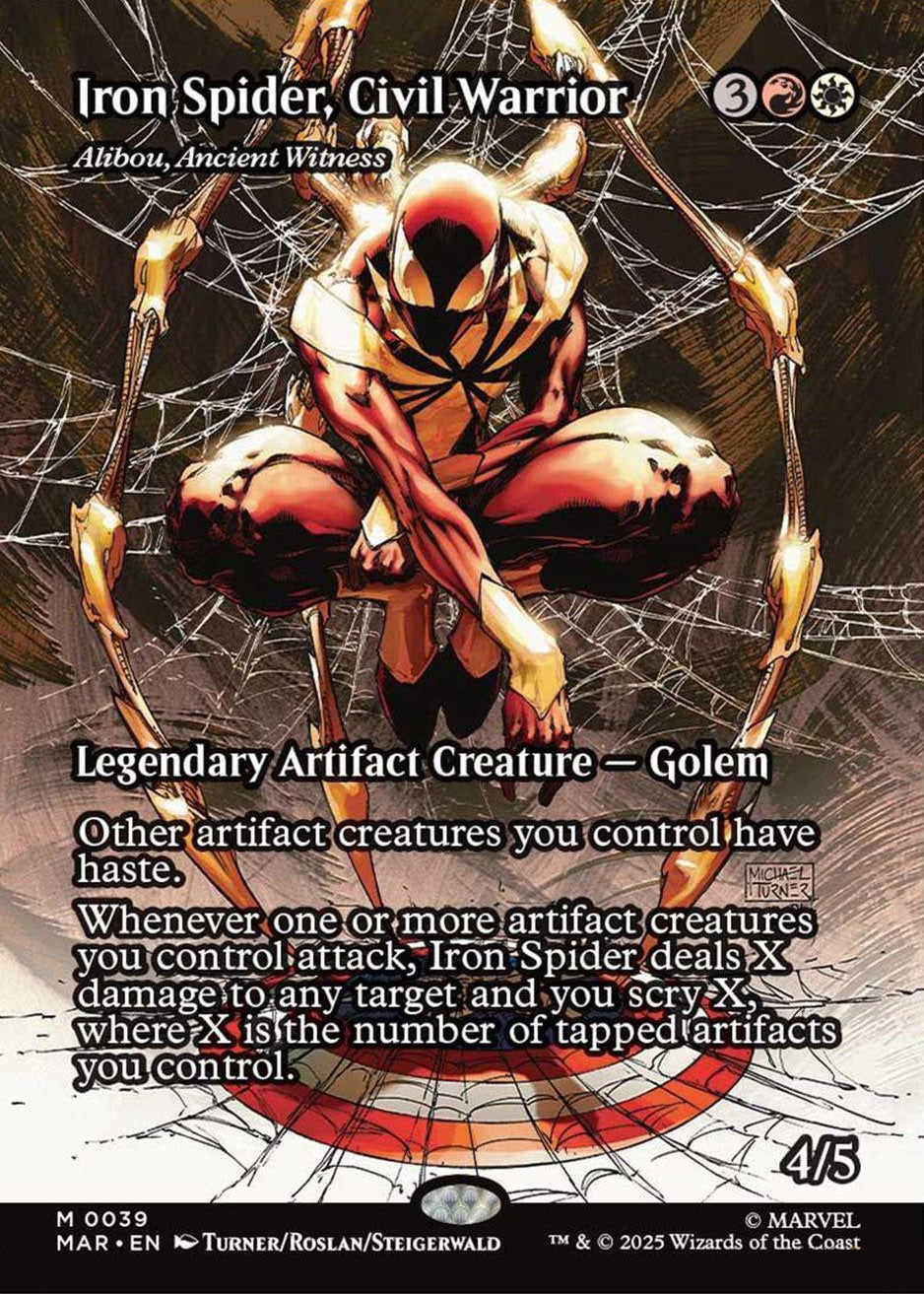 [Foil] MAR 039 Alibou, Ancient Witness (Iron Spider, Civil Warrior) M
