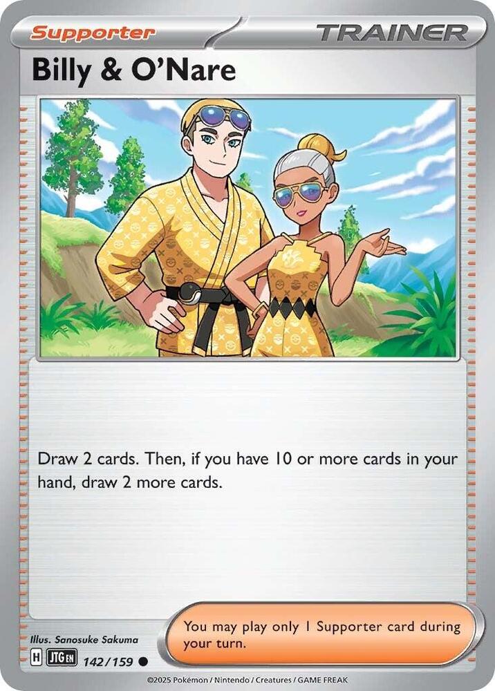 [Reverse Holo] JTG 142/159 Billy & O'Nare C