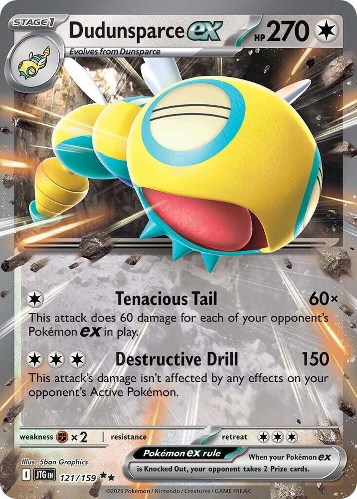 JTG 121/159 Dudunsparce ex RR