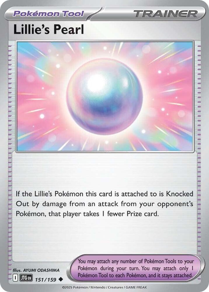 [Reverse Holo] JTG 151/159 Lillie's Pearl U