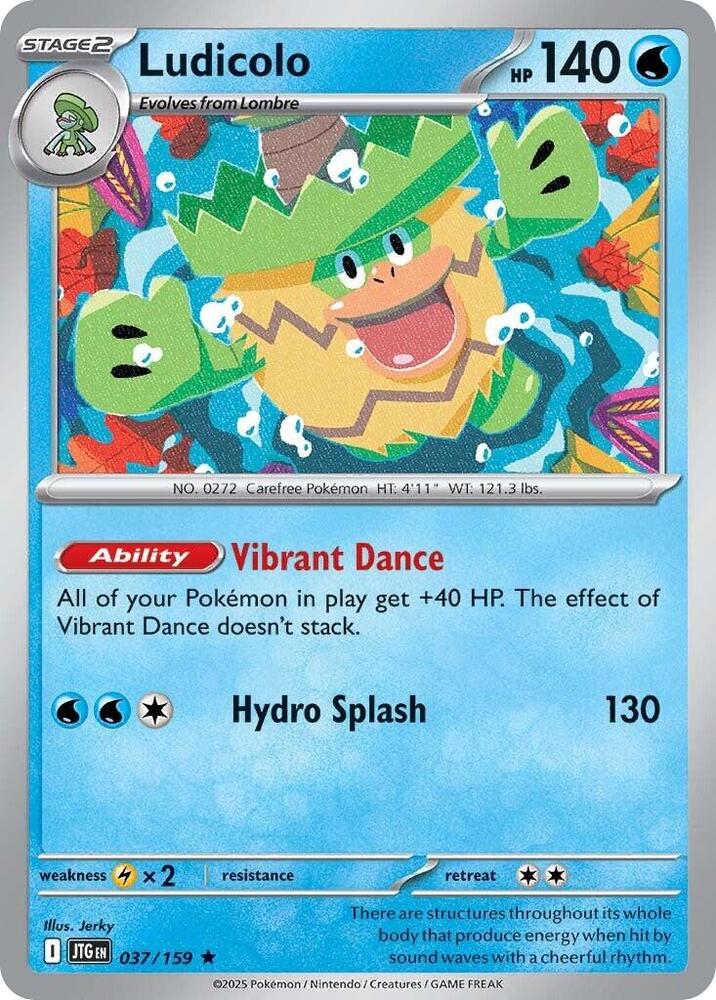 [Reverse Holo] JTG 037/159 Ludicolo R