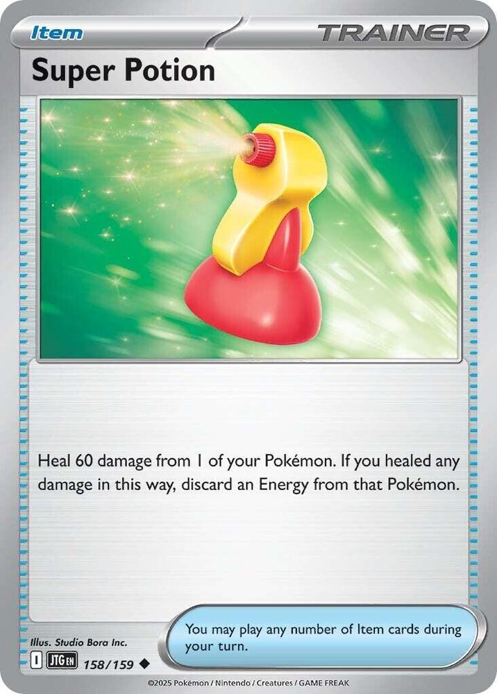[Reverse Holo] JTG 158/159 Super Potion U