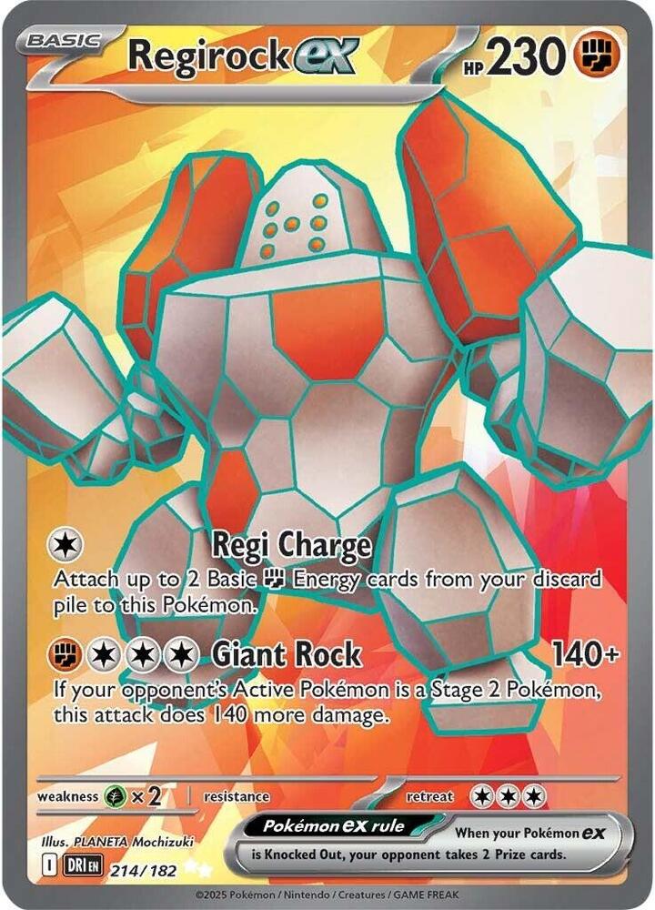 DRI 214/182 Regirock ex SR
