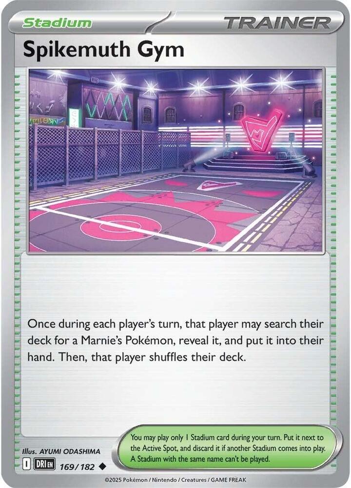 DRI 169/182 Spikemuth Gym U