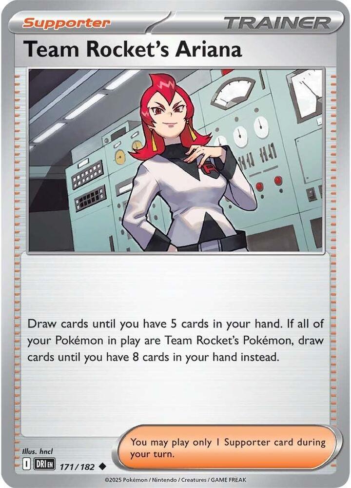 [Reverse Holo] DRI 171/182 Team Rocket's Ariana U