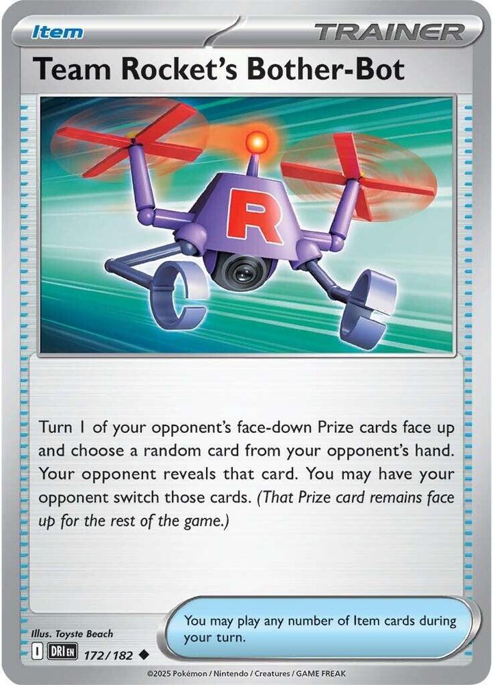 DRI 172/182 Team Rocket's Bother-Bot U