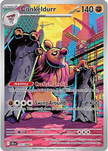 BLK 127/086 Conkeldurr IR