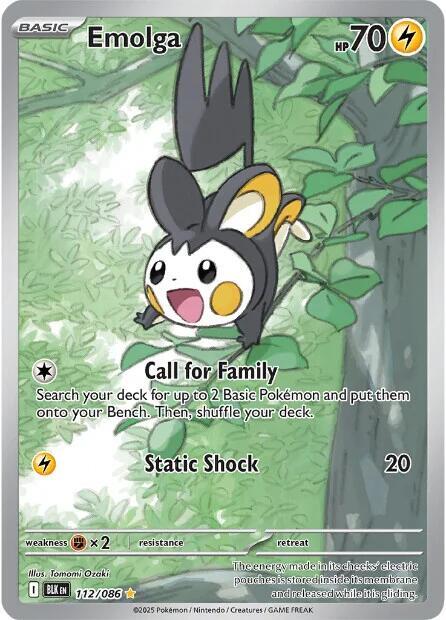 BLK 112/086 Emolga IR