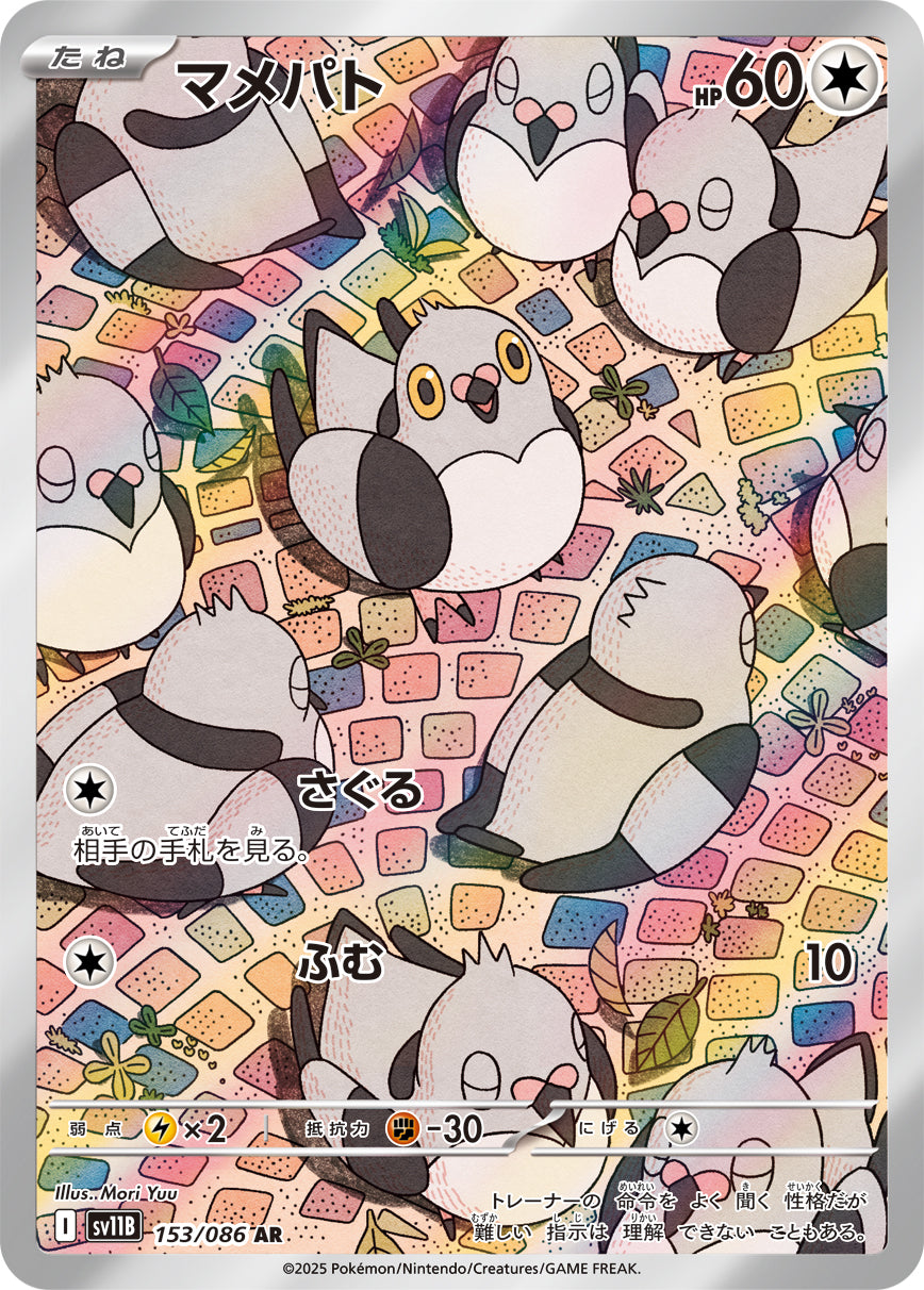 SV11B 153/086 マメパト AR