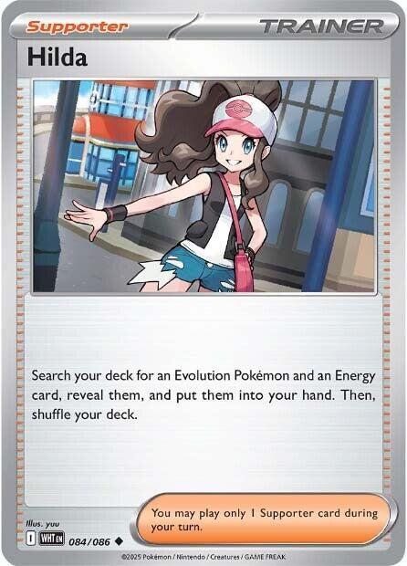 [Reverse Holo - Poke Ball] WHT 084/086 Hilda U