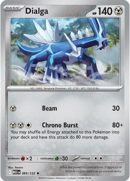 [Reverse Holo] MEG 095/132 Dialga R