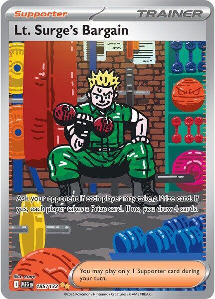 MEG 185/132 Lt. Surge's Bargain SIR