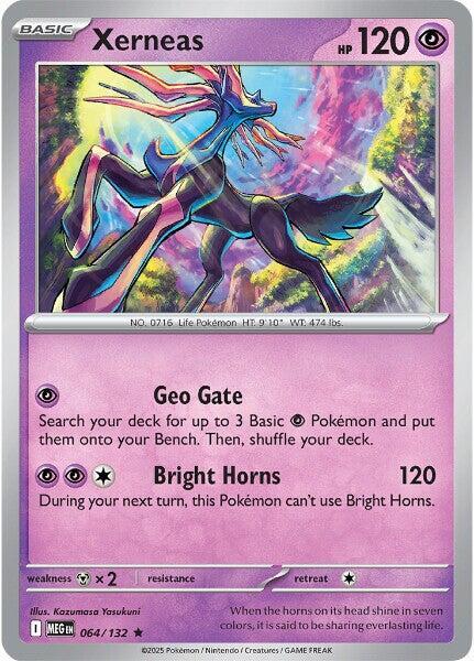 [Reverse Holo] MEG 064/132 Xerneas R