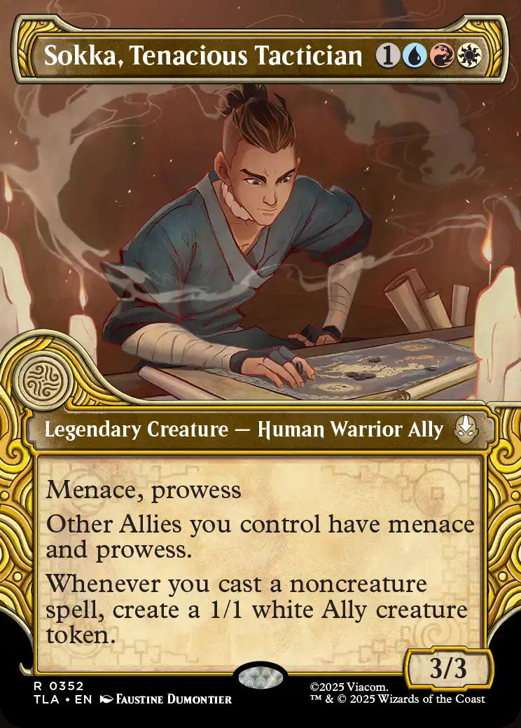 TLA 352 Sokka, Tenacious Tactician (0352 - Showcase) R