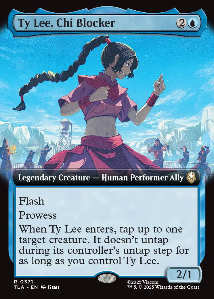TLA 371 Ty Lee, Chi Blocker (0371 - Extended Art) R