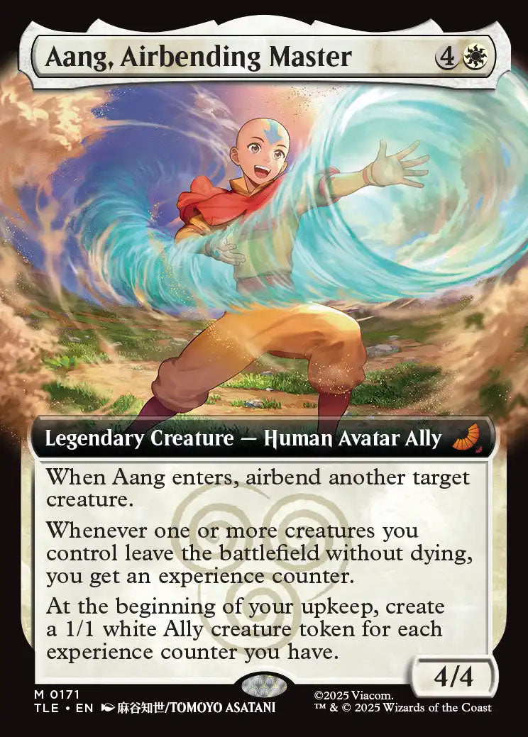 TLE 171 Aang, Airbending Master (0171 - Extended Art) M