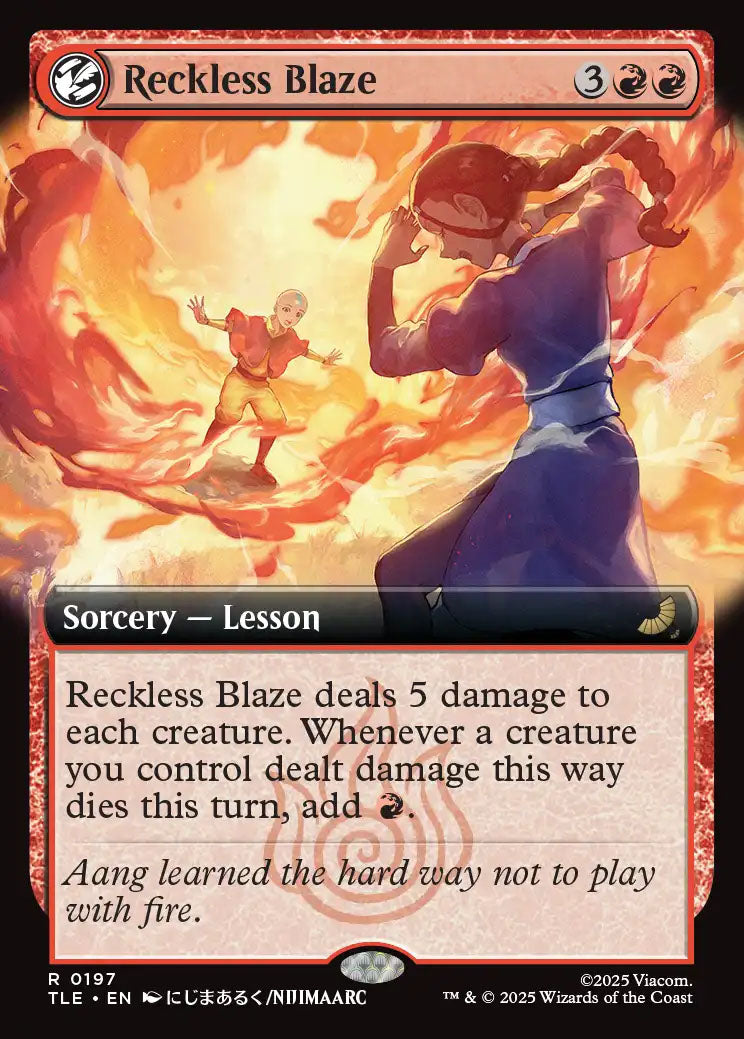 TLE 197 Reckless Blaze (0197 - Extended Art) R