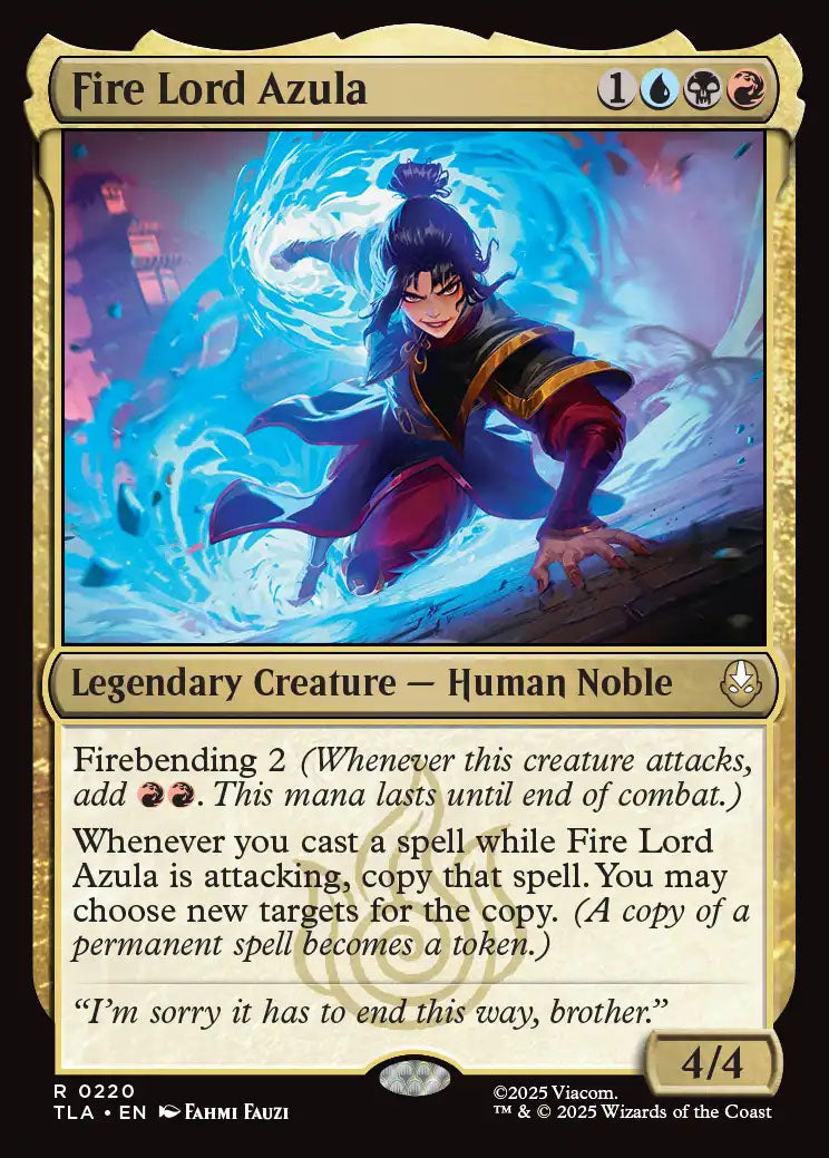 [Foil] TLA 220 Fire Lord Azula R