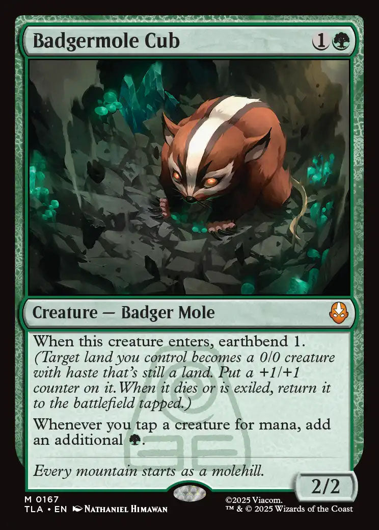 [Foil] TLA 167 Badgermole Cub M