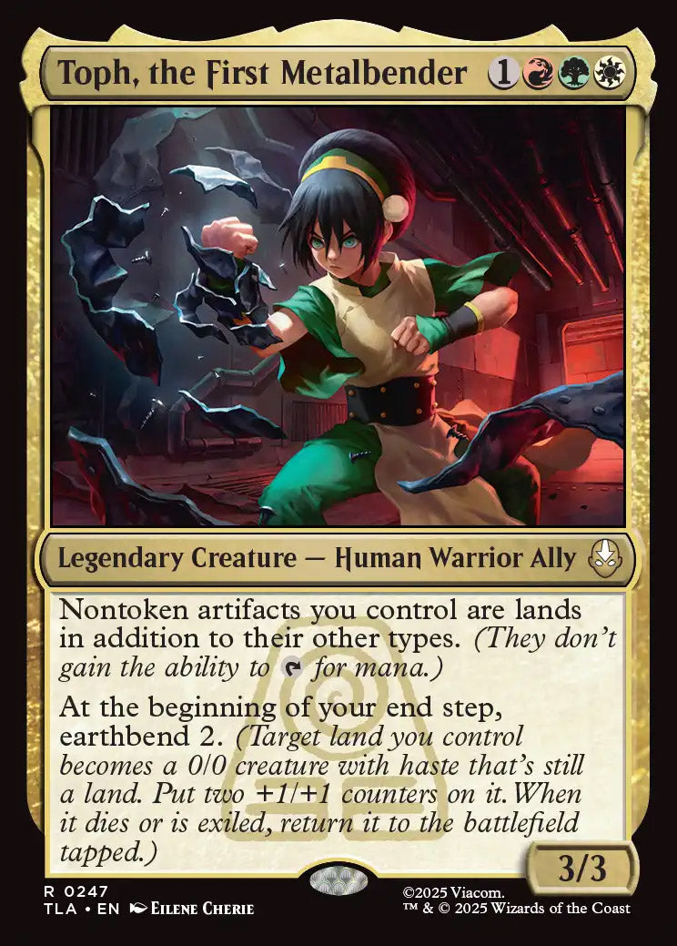 [Foil] TLA 247 Toph, the First Metalbender R