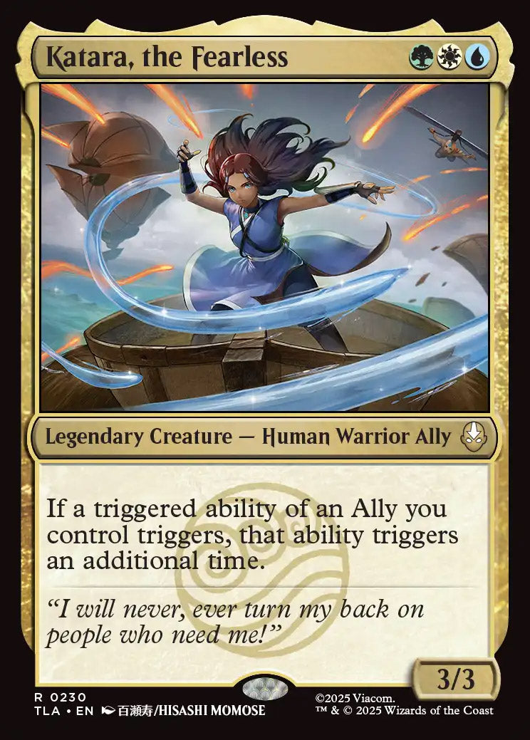 [Foil] TLA 230 Katara, the Fearless R