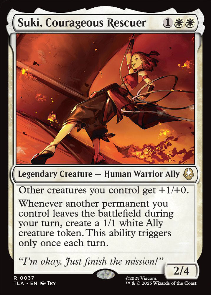 [Foil] TLA 037 Suki, Courageous Rescuer R