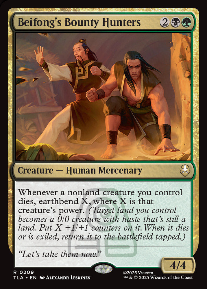 [Foil] TLA 209 Beifong's Bounty Hunters R