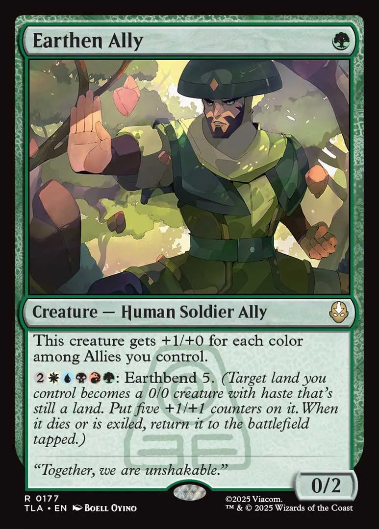 [Foil] TLA 177 Earthen Ally R