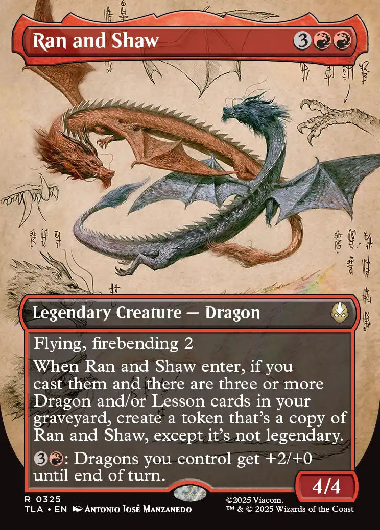 [Foil] TLA 325 Ran and Shaw (0325 - Borderless) R