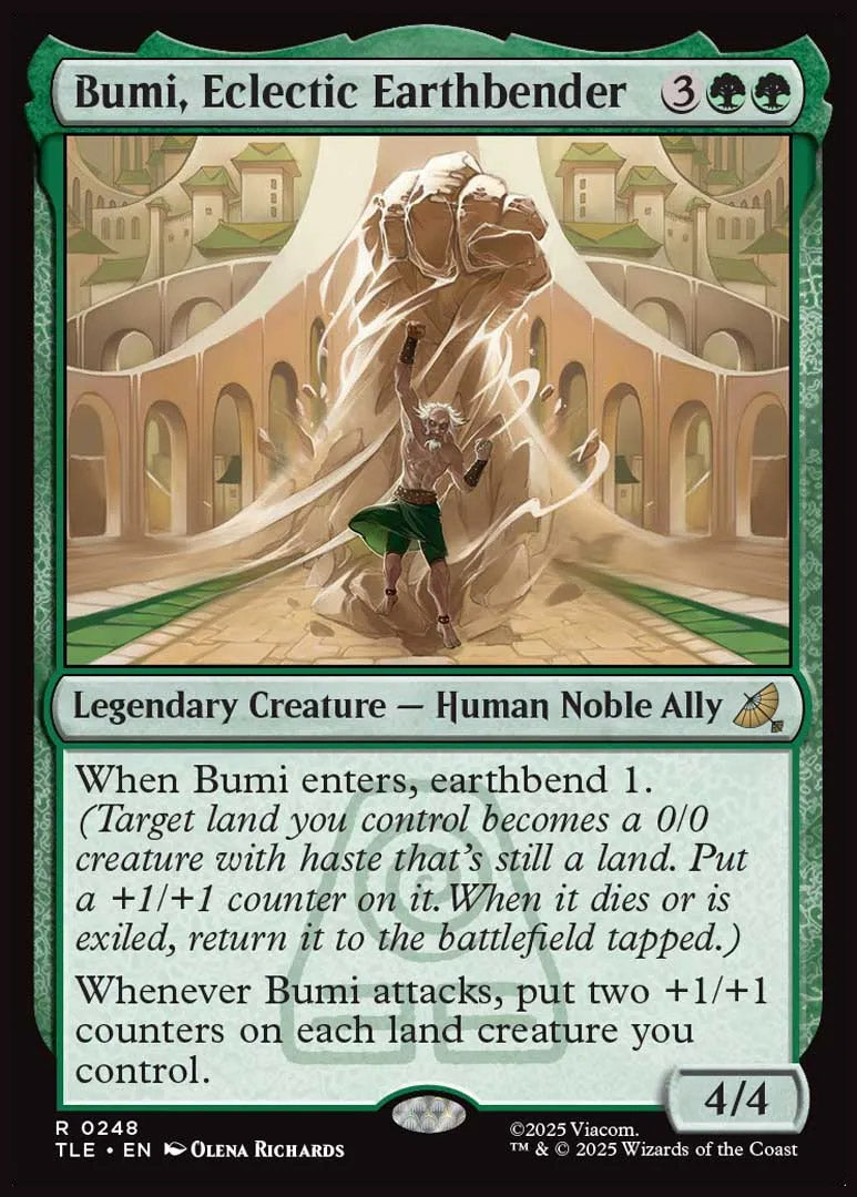 [Foil] TLE 248 Bumi, Eclectic Earthbender R