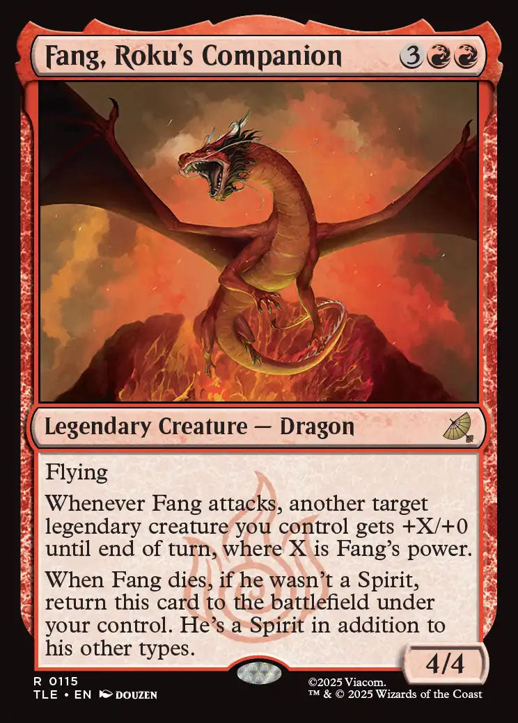 [Foil] TLE 115 Fang, Roku's Companion R