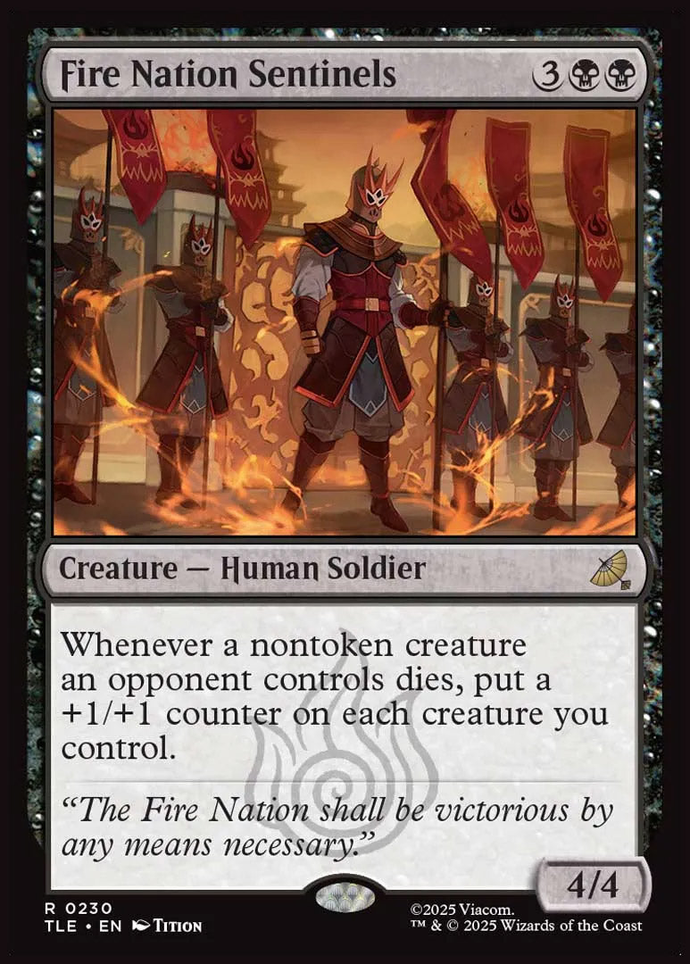 [Foil] TLE 230 Fire Nation Sentinels R