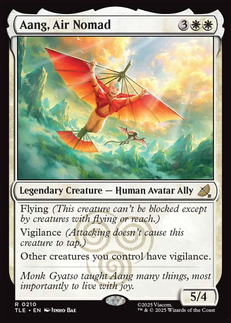 [Foil] TLE 210 Aang, Air Nomad R