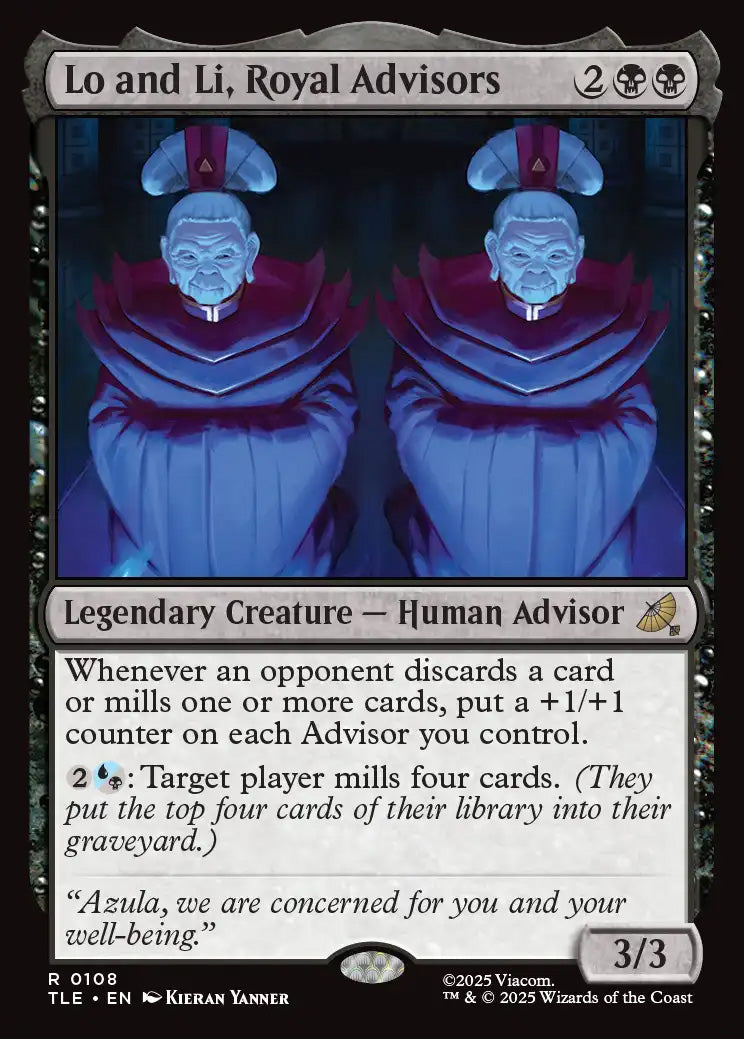 [Foil] TLE 108 Lo and Li, Royal Advisors R