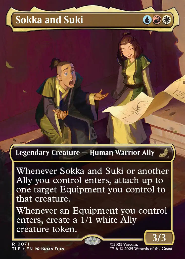 [Foil] TLE 071 Sokka and Suki R