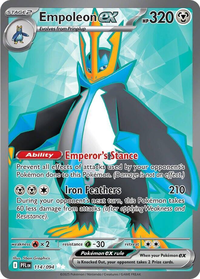 PFL 114/094 Empoleon ex SR