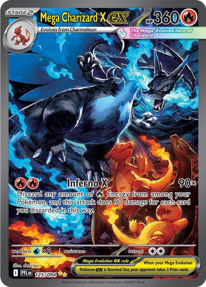 PFL 125/094 Mega Charizard X ex SIR