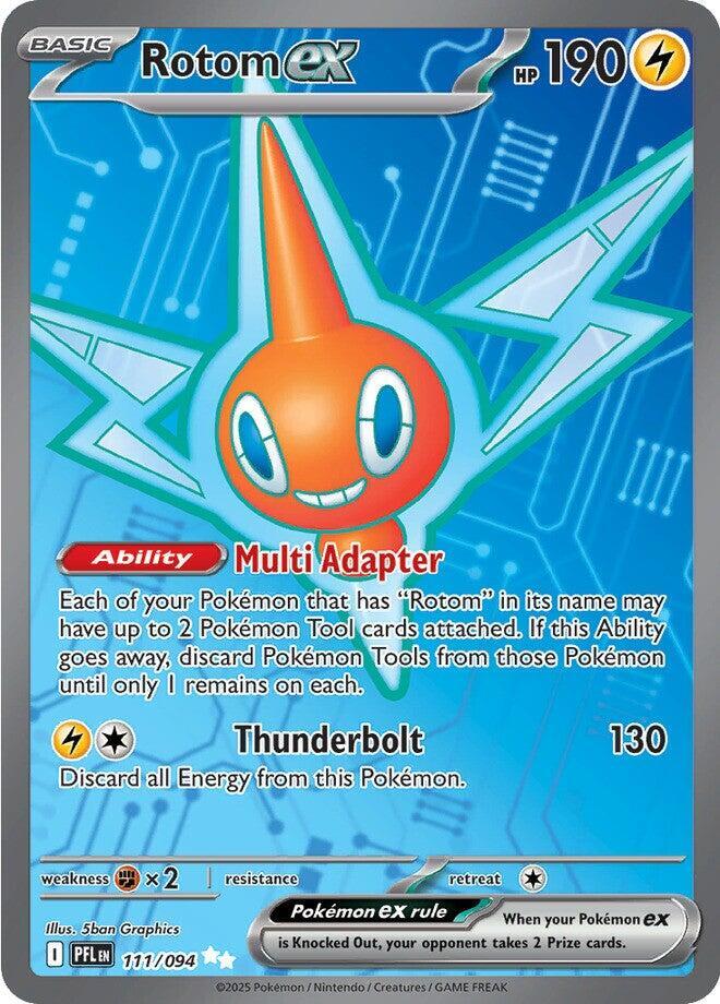 PFL 111/094 Rotom ex SR