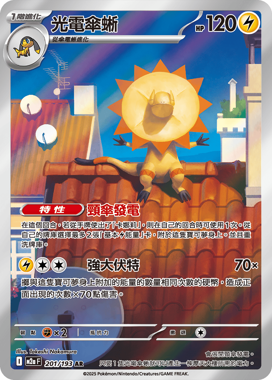 M2aF 201/193 光電傘蜥 AR