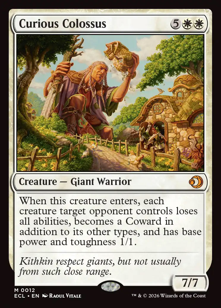ECL 012 Curious Colossus M