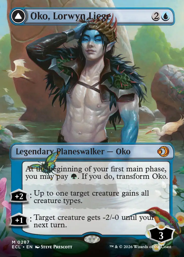 ECL 287 Oko, Lorwyn Liege (0287 - Borderless) M